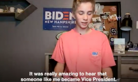 A 13-year-old with a stutter gave the Democratic convention’s best speech