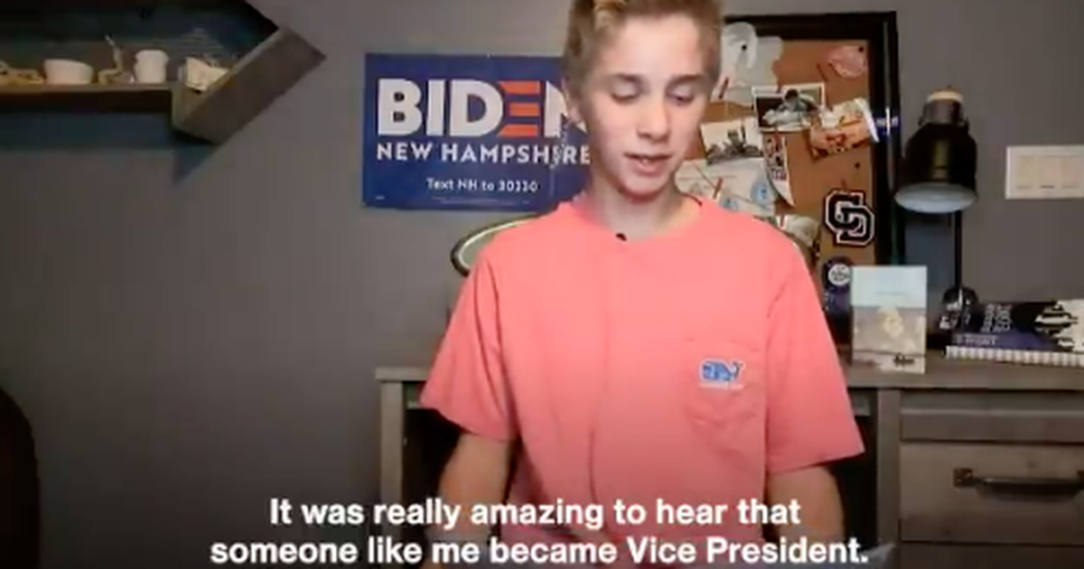 A 13-year-old with a stutter gave the Democratic convention’s best speech
