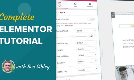 How to Use the Elementor Page Builder Plugin