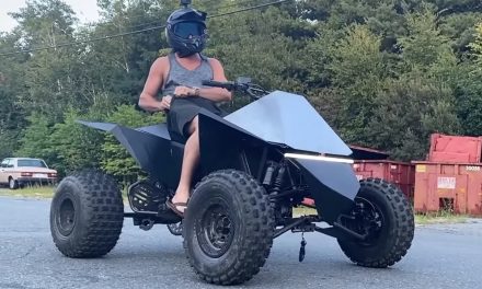 YouTuber Builds His Own Tesla Cyberquad That Hits 102 MPH