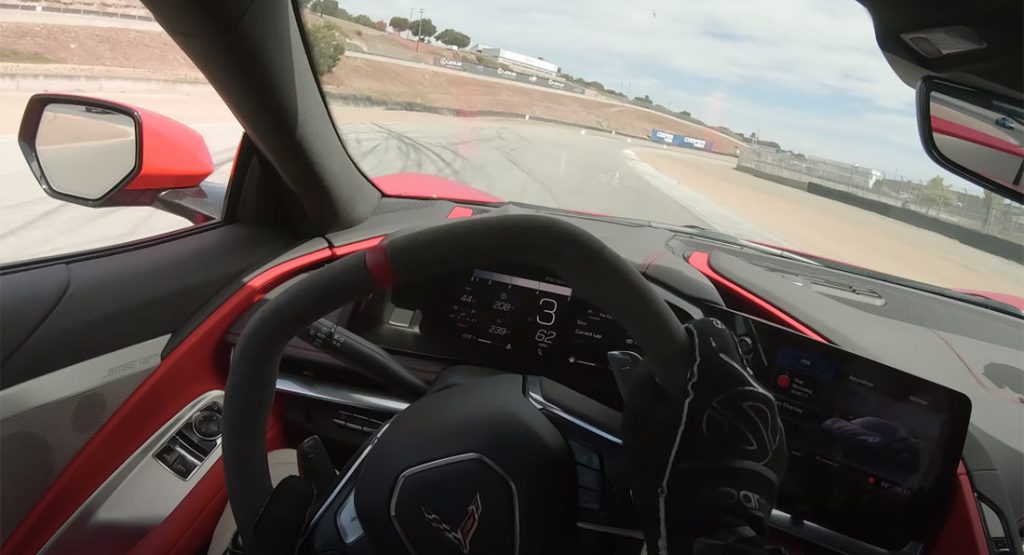 C8 Corvette Hits Laguna Seca With A Bunch Of High-End Supercars