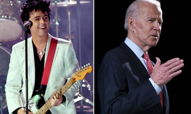 Green Day’s Billie Joe Armstrong backs Joe Biden: “Trump has got to go”