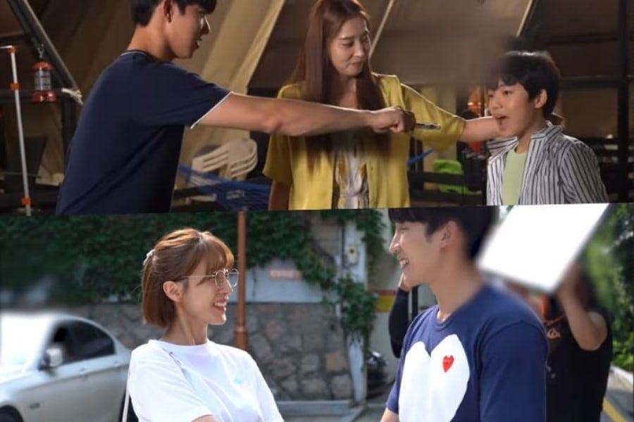 Watch: “Once Again” Cast Showcases Sweet Chemistry On Drama Set