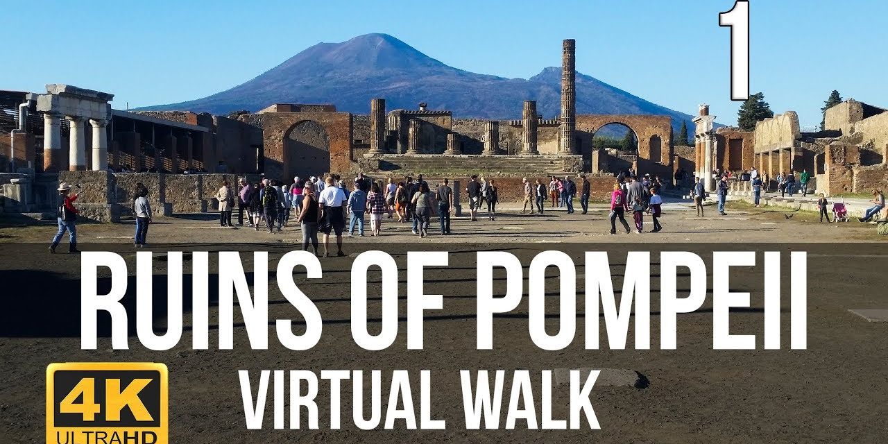 High-Resolution Walking Tours of Italy’s Most Historic Places: The Colosseum, Pompeii, St. Peter’s Basilica & More