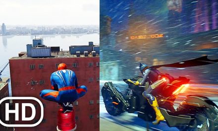 PS5 Gameplay Comparison – Spider-Man Vs Batman Gotham Knights 4K ULTRA HD