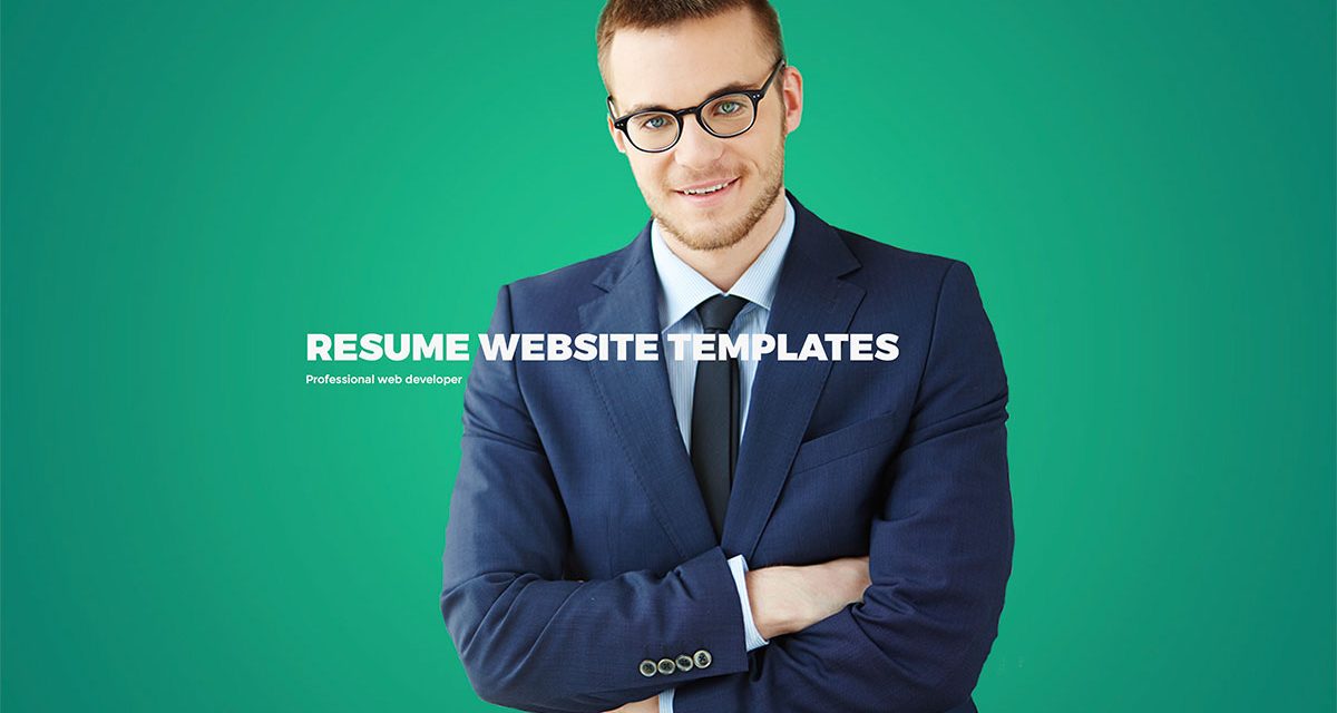 32 Best HTML5 vCard and Resume Templates For Your Personal Online Portfolio 2020