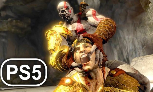 GOD OF WAR PS5 Helios Boss Fight Gameplay 4K ULTRA HD – God Of War 3 Remastered