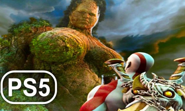 GOD OF WAR PS5 Gaia Mother Earth Titan Boss Fight Gameplay 4K ULTRA HD – God Of War 3 Remastered