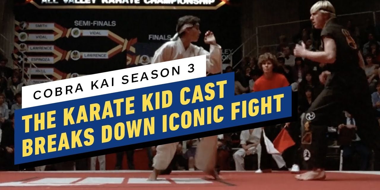 Cobra Kai Cast Breaks Down Iconic Karate Kid Fight