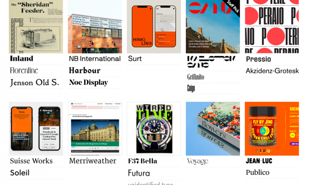 Fonts in Use: Enter a Giant Archive of Typography, Featuring 12,618 Typefaces