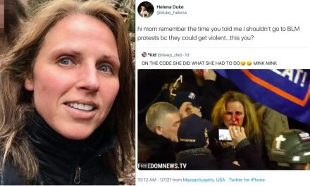Teen Outs Her ‘Brainwashed’ MAGA Mom Who Got Punched In Face Outside US Capitol Riot