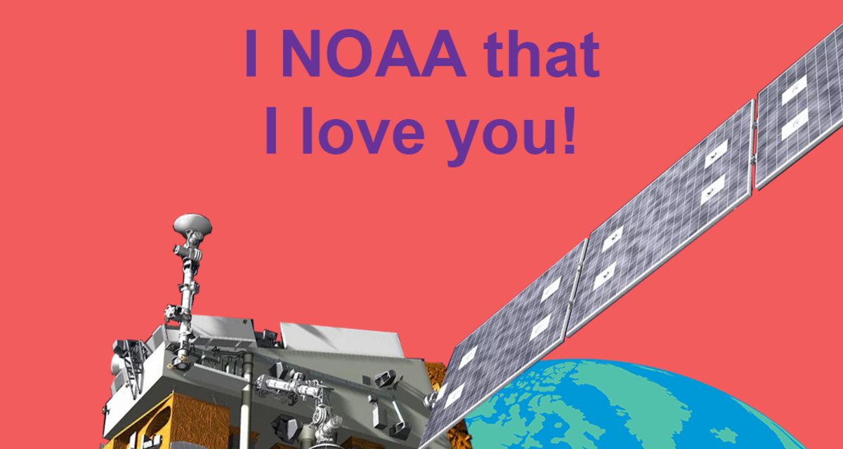 Make Your Loved One Swoon With NOAA’s Adorable Satellite-Themed Valentines