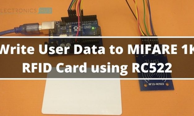 How to Write Data to RFID Card using RC522 RFID and Arduino?