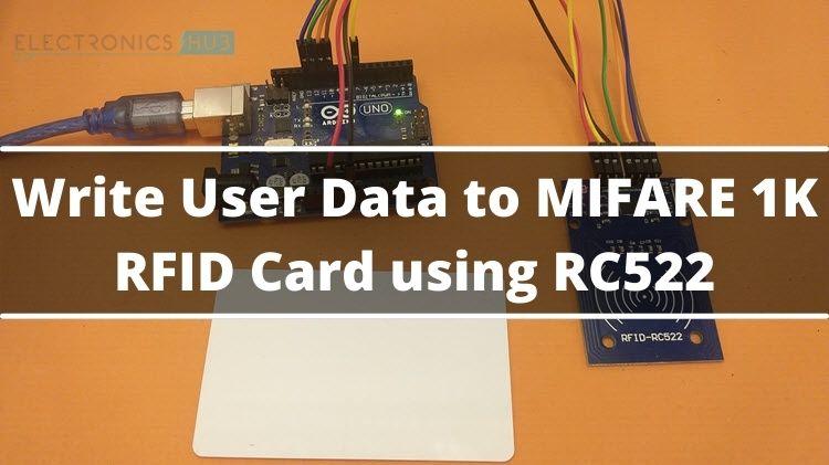 How to Write Data to RFID Card using RC522 RFID and Arduino?