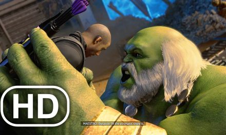 Marvel’s Avengers Maestro Hulk Eats Hawkeye Almost Scene 4K ULTRA HD