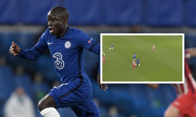 (Video): Kante’s intense 8 second ‘dummy sprint’ against Atletico Madrid