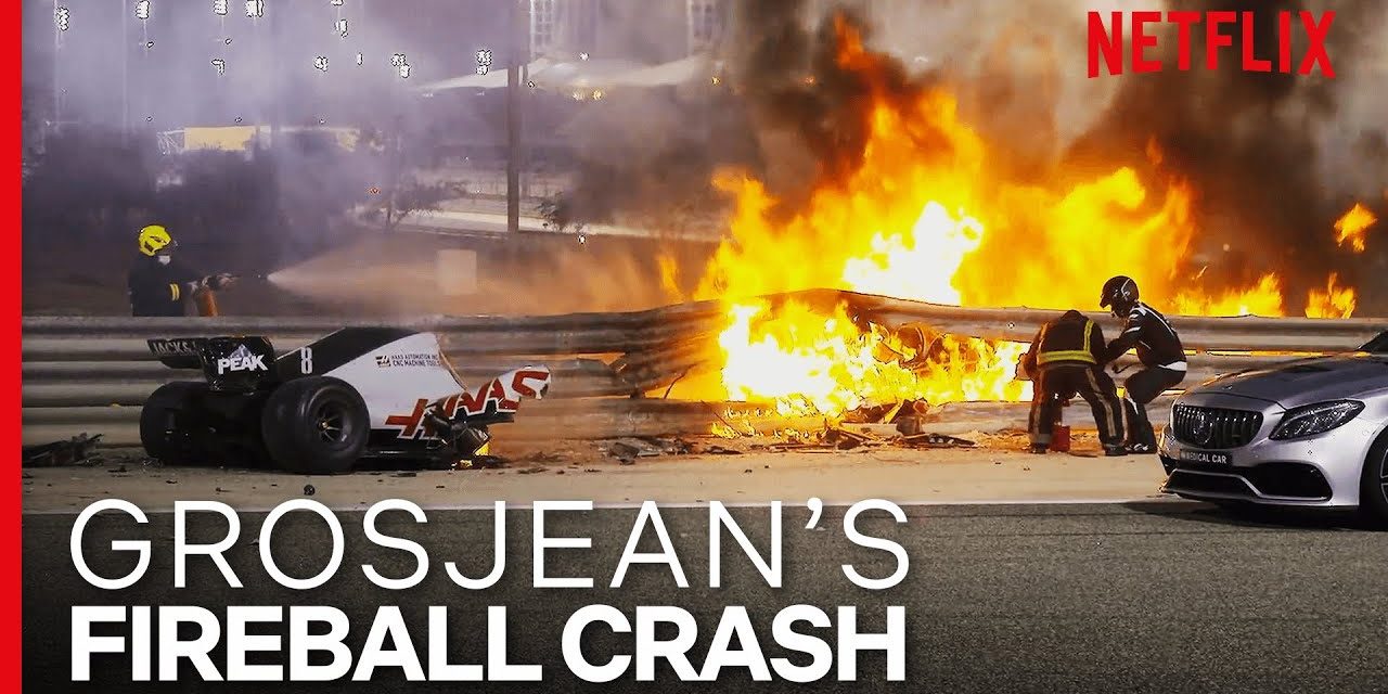 Grosjean’s Insane Fireball Crash | Formula 1: Drive To Survive S3