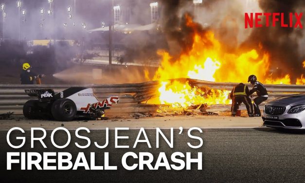 Grosjean’s Insane Fireball Crash | Formula 1: Drive To Survive S3