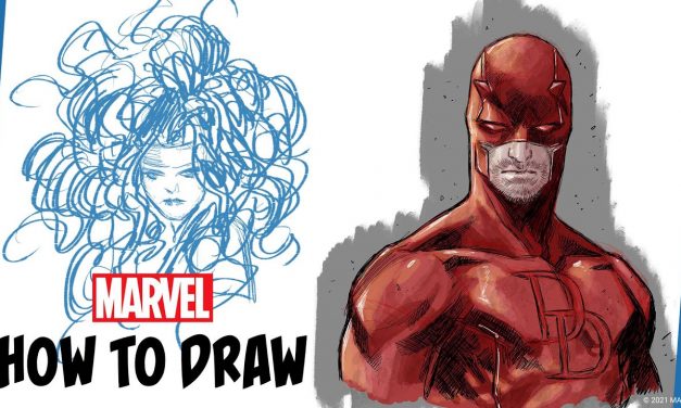 How to Draw Daredevil w/ Marco Checchetto | IN ITALIANO