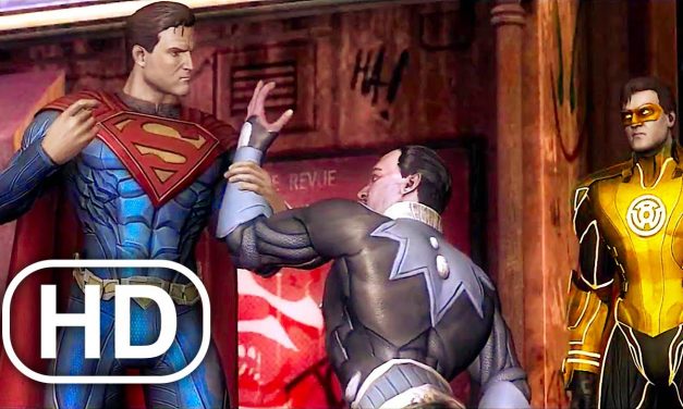 JUSTICE LEAGUE Superman Takes Sinestro Ring From His Finger Scene 4K ULTRA HD – Injustice Cinematic