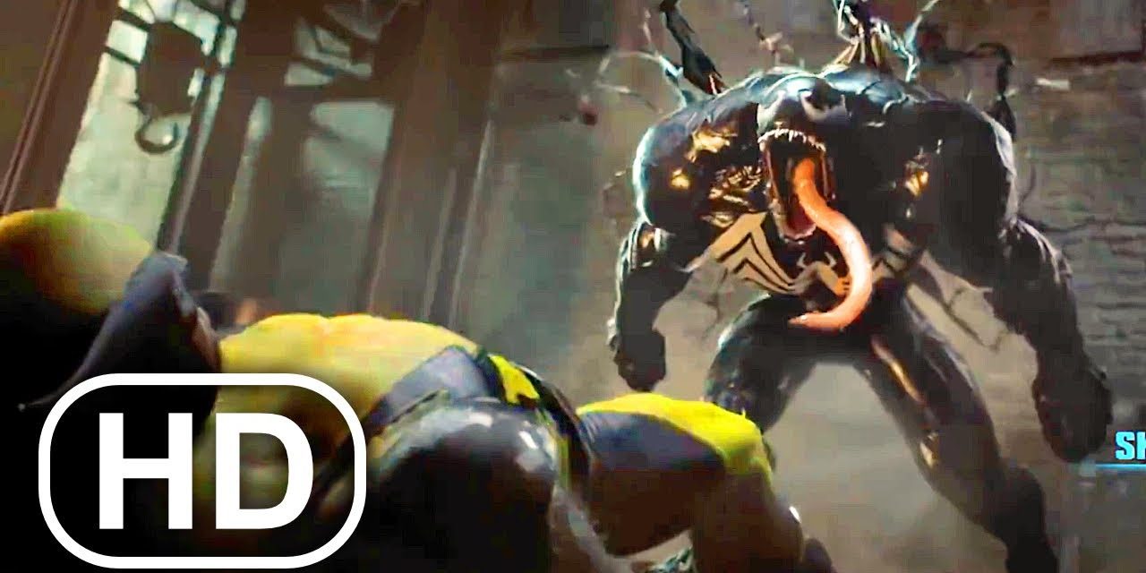 VENOM Vs WOLVERINE Fight Scene FULL BATTLE 4K ULTRA HD – Avengers Battle For Earth All Cinematics