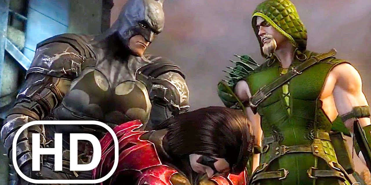 JUSTICE LEAGUE Batman’s Son Killed Robin Scene 4K ULTRA HD – Injustice Cinematic