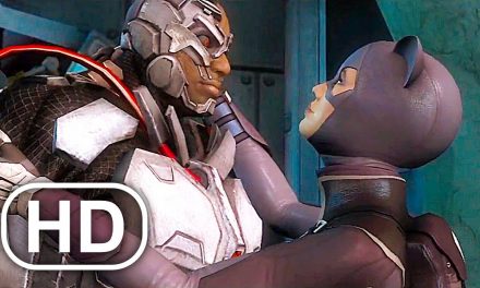 JUSTICE LEAGUE Catwoman Rejected By Cyborg Scene 4K ULTRA HD – Injustice Cinematic
