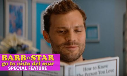 Barb & Star Go To Vista Del Mar (2021 Movie) Special Features “Casting of Jamie Dornan”
