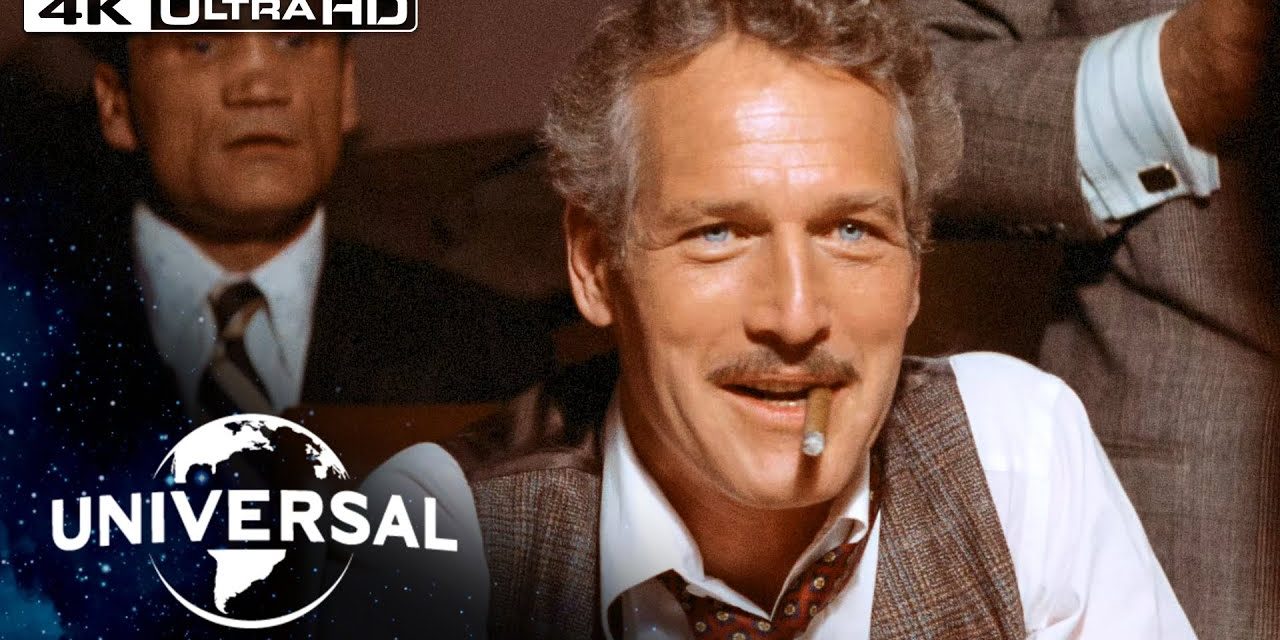 The Sting | Paul Newman Cons a Con Man in a High-Stakes Poker Game in 4K HDR
