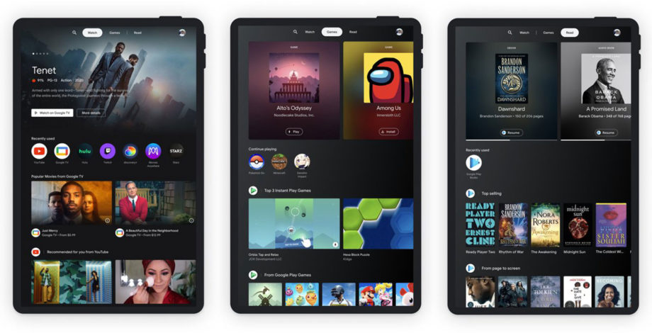 Google gives Android tablets a second chance with Entertainment Space