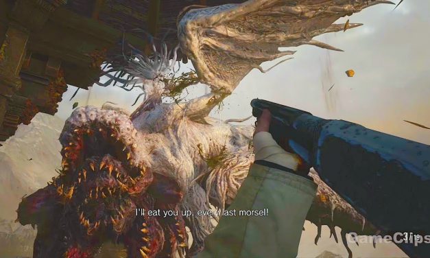 RESIDENT EVIL 8 VILLAGE Dragon Boss Fight 4K ULTRA HD