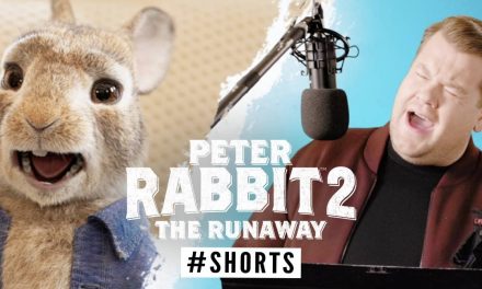 Whaaat? 🐰 One month until Peter is in the theater. #shorts