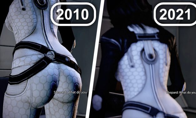 Miranda Butt Comparison Scene – Mass Effect Legendary Edition (2021) Vs Mass Effect 2 (2010)