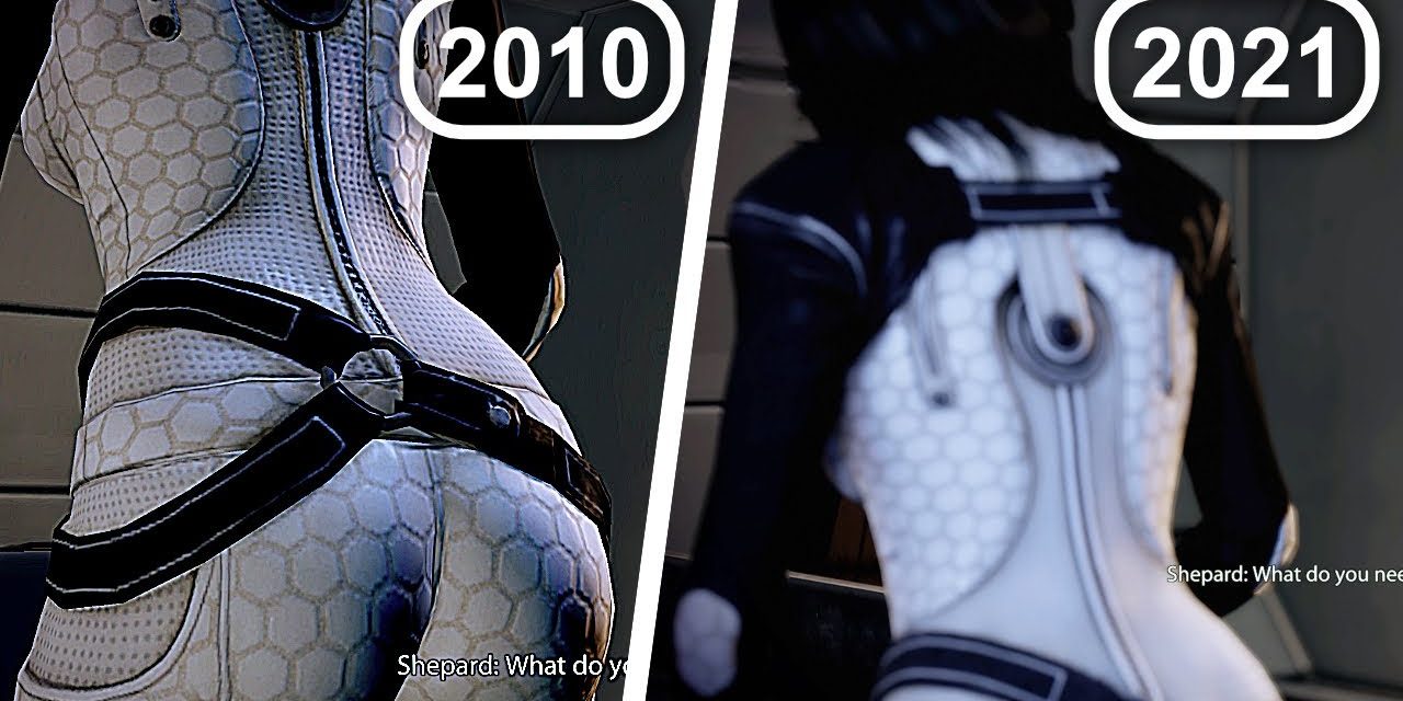 Miranda Body Comparison Scene – Mass Effect Legendary Edition (2021) Vs Mass Effect 2 (2010)