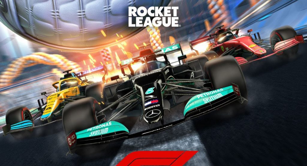 Channel Your Inner Lewis Hamilton With The Rocket League Formula 1 Fan Pack