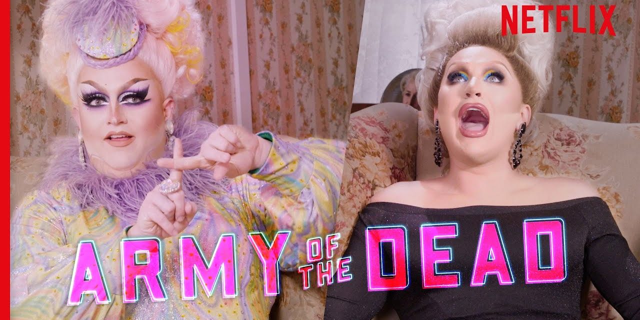 Drag Queens The Vivienne & Lawrence Chaney React to Army of the Dead | I Like to Watch UK Ep 13