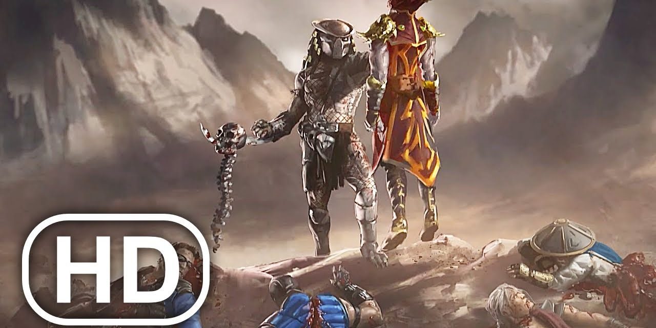Predator Kills Sub Zero & Entire Mortal Kombat Roster Scene 4K ULTRA HD
