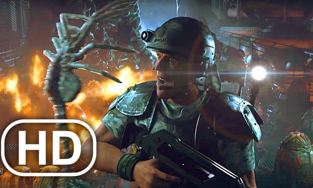 Alien Chestburster Scene 4K ULTRA HD – Aliens Colonial Marines