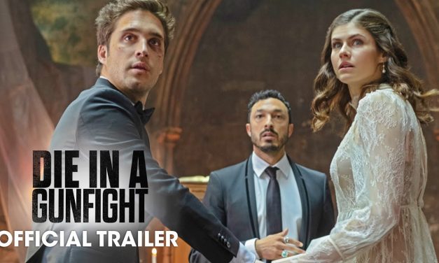 Die In A Gunfight (2021 Movie) Official Trailer – Diego Boneta, Alexandra Daddario