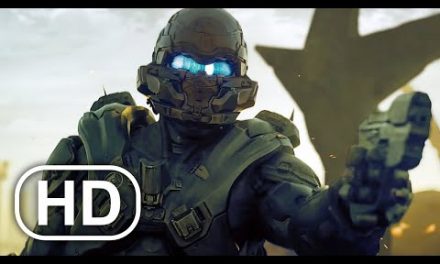 Spartan Locke Destroys Entire Alien Planet Scene 4K ULTRA HD – Halo Cinematic