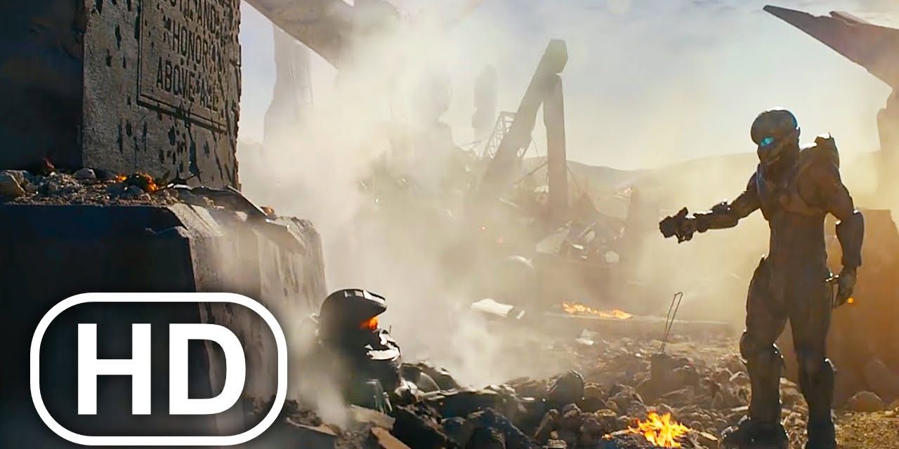 Master Chief Vs Spartan Locke LIVE ACTION Battle Scene 4K ULTRA HD – Halo Cinematic