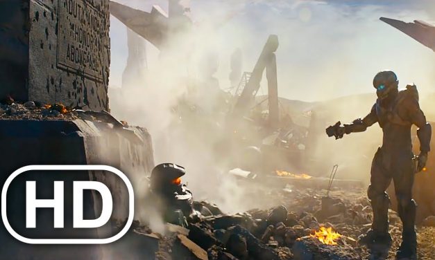 Master Chief Vs Spartan Locke LIVE ACTION Battle Scene 4K ULTRA HD – Halo Cinematic