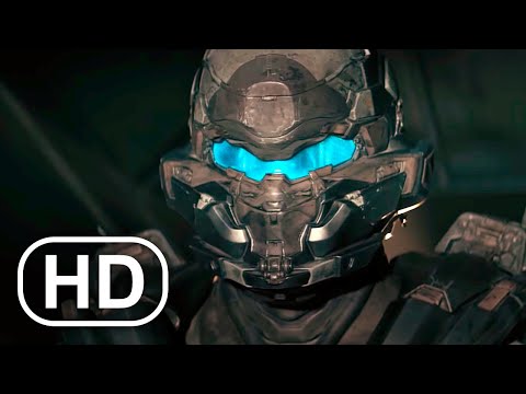 Master Chief Vs Spartan Locke Fight Scene FULL BATTLE 4K ULTRA HD – Halo Cinematic