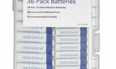 Insignia AA / AAA Batteries (36-Pack) only $5.95 (Reg. $17!)