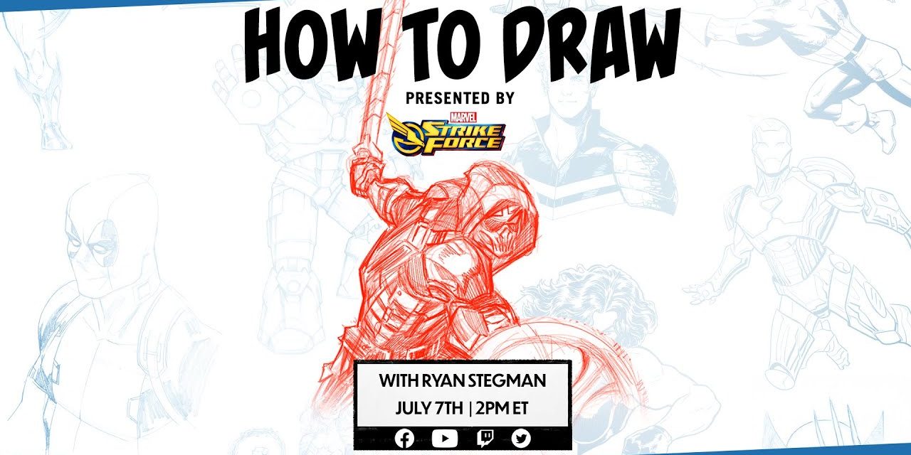 How to Draw Taskmaster Live! Presented by Marvel Strike Force