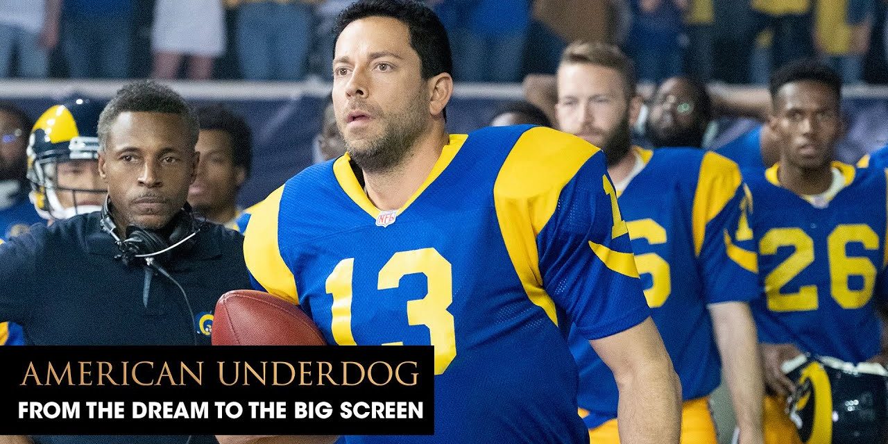 American Underdog (2021 Movie) “From The Dream to The Big Screen” Behind the Scenes – Zachary Levi