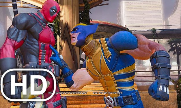 Deadpool Fights Wolverine Almost Scene 4K ULTRA HD