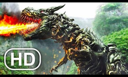 Transformers Grimlock Using New Dinosaur Powers First Time Scene 4K ULTRA HD