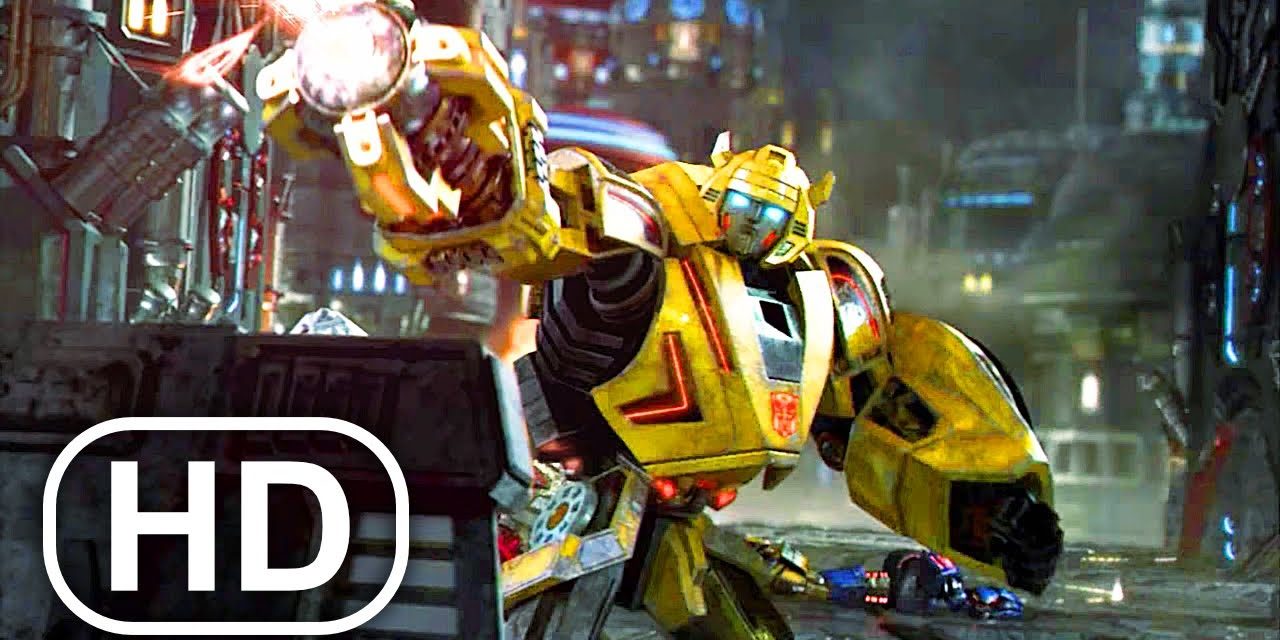 Transformers Optimus Prime Vs Megatron Fight Scene FULL BATTLE 4K ULTRA HD