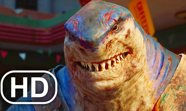 SUICIDE SQUAD VS JUSTICE LEAGUE Fight Scene King Shark, Batman, Superman (2021) Action HD